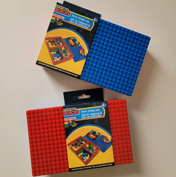 4 Make-It Blocks Compartmentalized Storage Cases - Picture 3 of 3